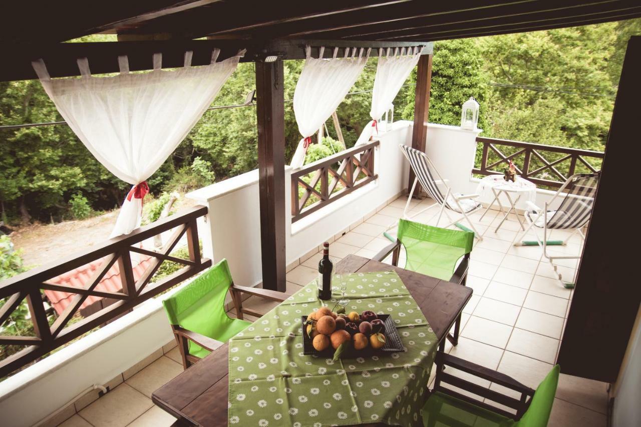 Kalogirou Stone House Apartment Limnionas  Exterior photo